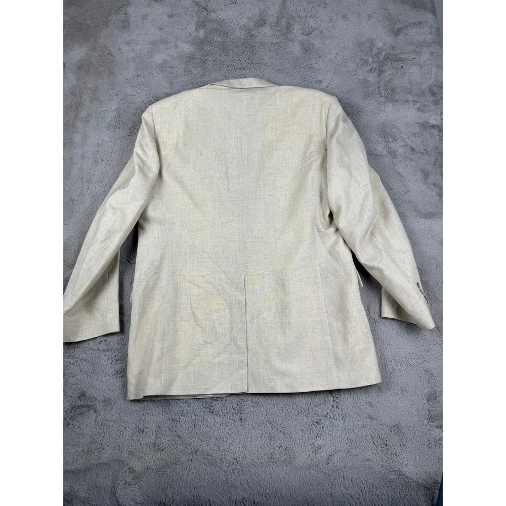 Munsingwear Lifestyle Blazer Sport Coat‎ Two Button Beige Mens Size 44L